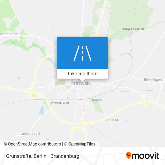 Grünstraße map