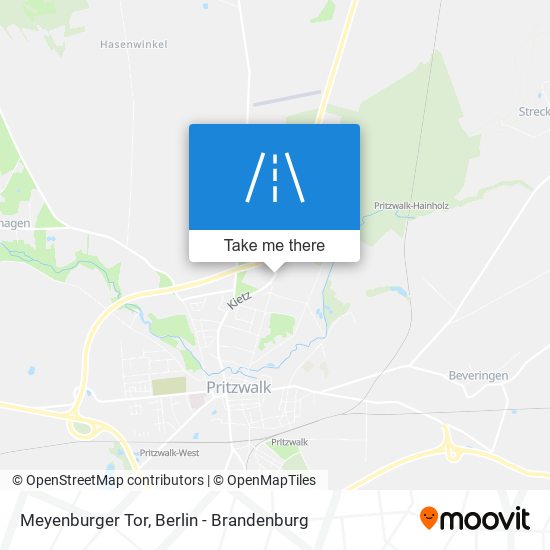 Meyenburger Tor map