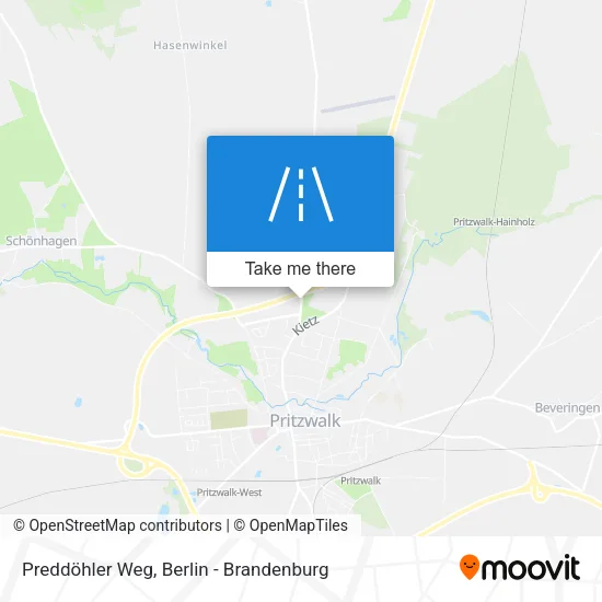 Карта Preddöhler Weg