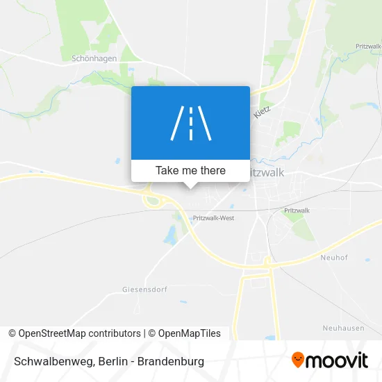 Карта Schwalbenweg