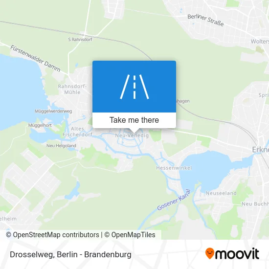 Drosselweg map