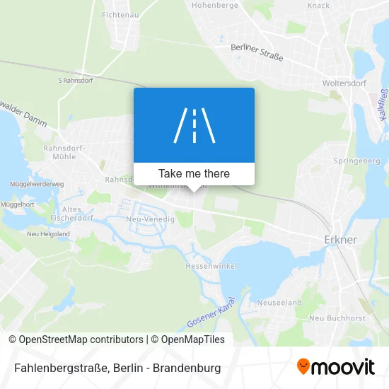 Карта Fahlenbergstraße