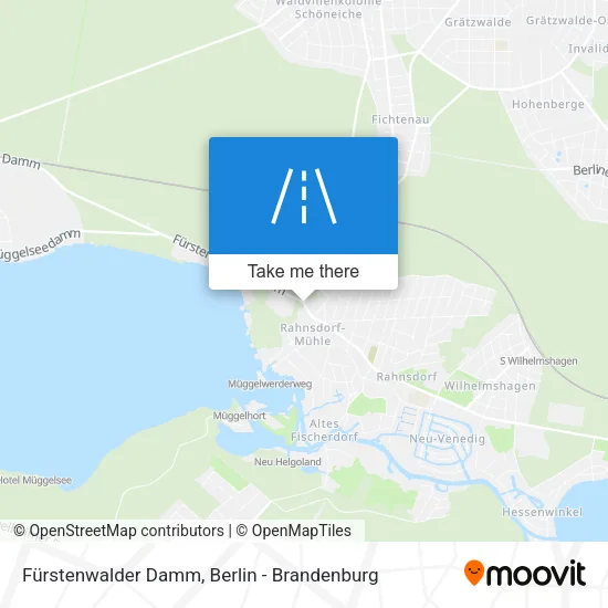 Карта Fürstenwalder Damm