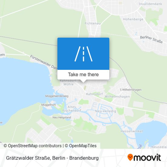 Grätzwalder Straße map