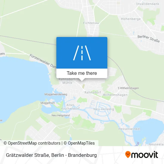 Карта Grätzwalder Straße