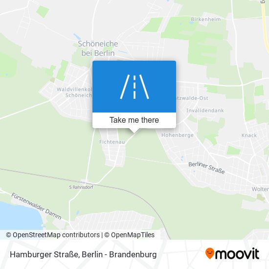 Hamburger Straße map