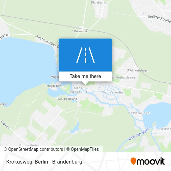 Карта Krokusweg