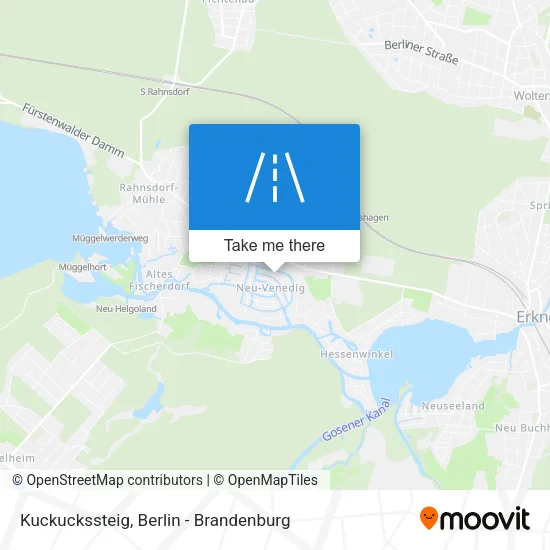 Карта Kuckuckssteig