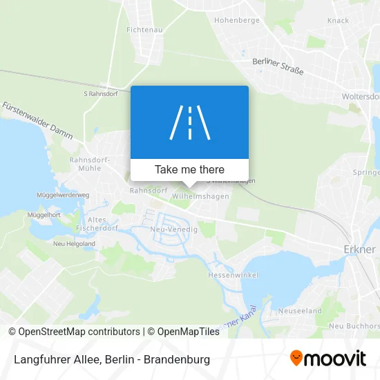 Карта Langfuhrer Allee