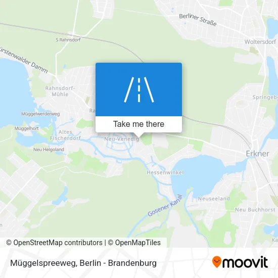 Карта Müggelspreeweg