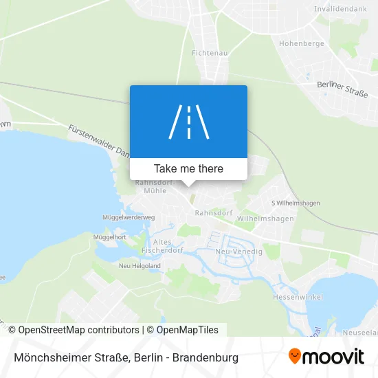 Карта Mönchsheimer Straße
