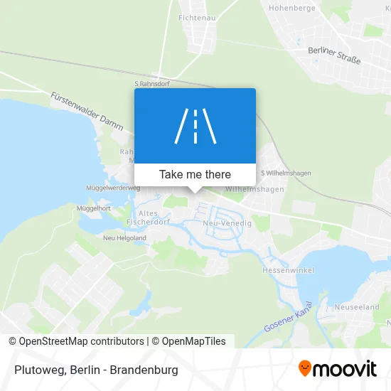 Plutoweg map