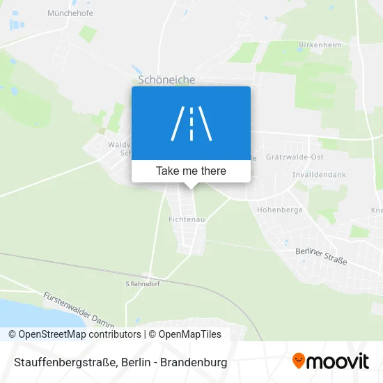 Карта Stauffenbergstraße