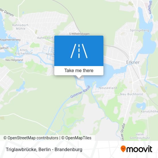 Triglawbrücke map