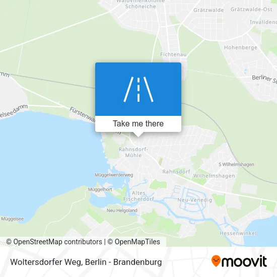 Карта Woltersdorfer Weg
