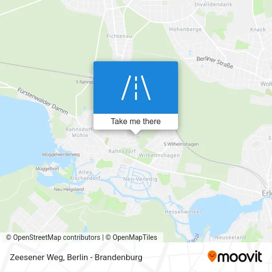 Карта Zeesener Weg