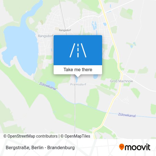 Bergstraße map