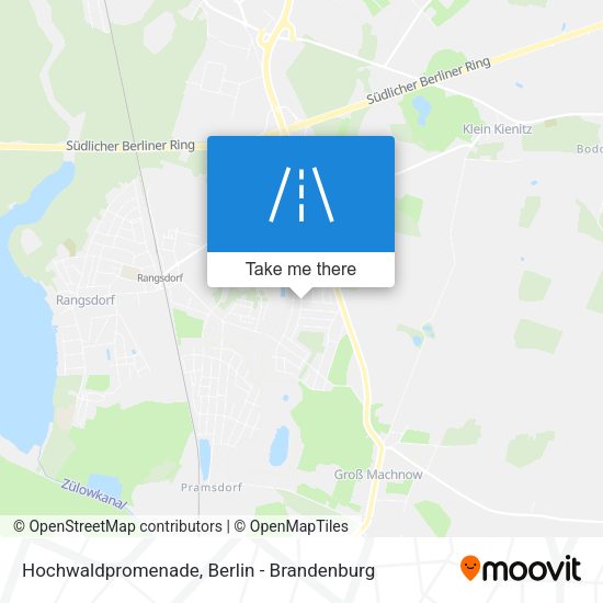 Hochwaldpromenade map