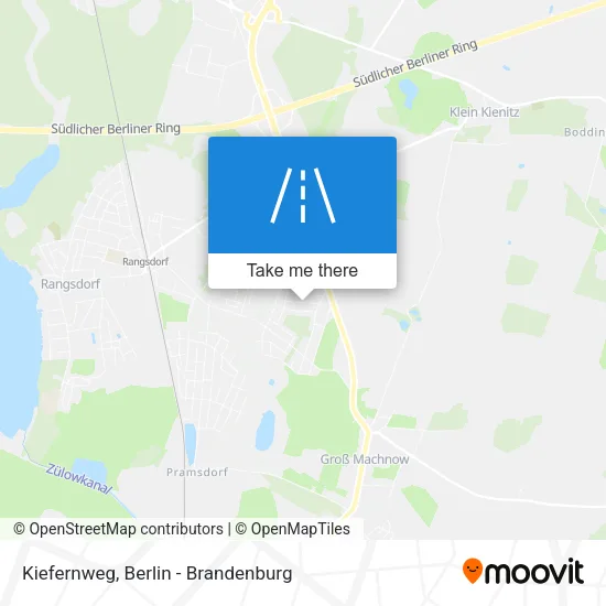 Карта Kiefernweg