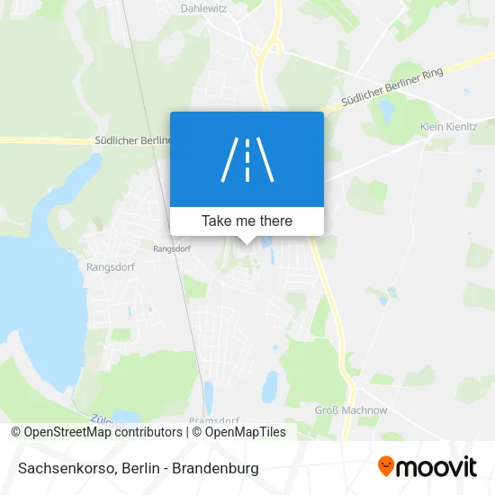 Карта Sachsenkorso