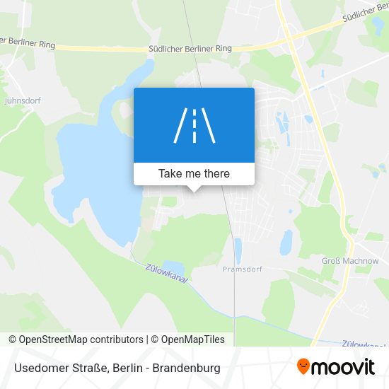 Usedomer Straße map