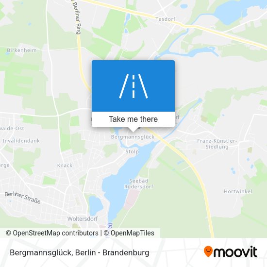 Bergmannsglück map