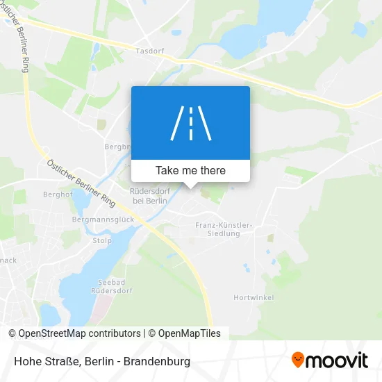 Карта Hohe Straße