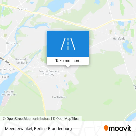 Карта Meesterwinkel