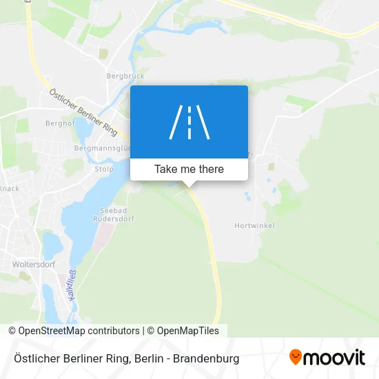 Карта Östlicher Berliner Ring