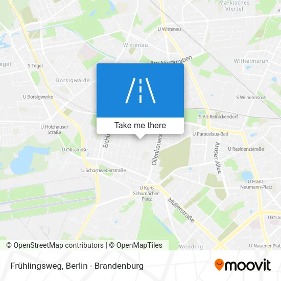Карта Frühlingsweg