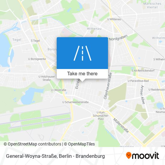 General-Woyna-Straße map