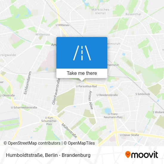 Карта Humboldtstraße