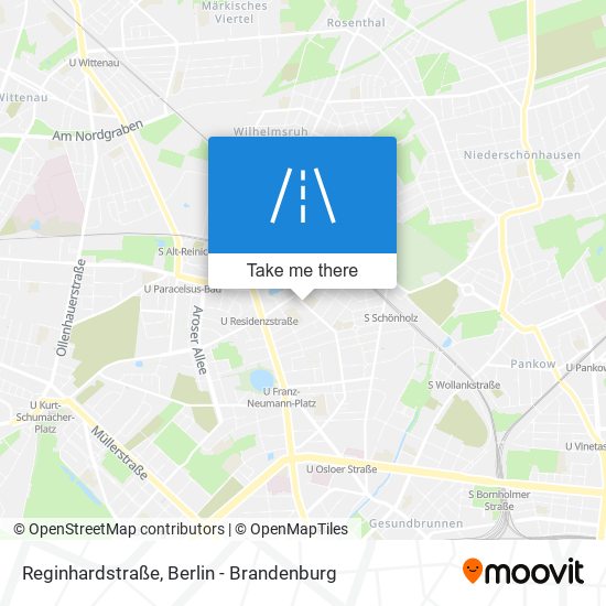 Reginhardstraße map