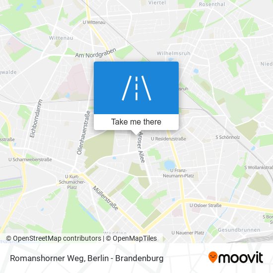 Romanshorner Weg map