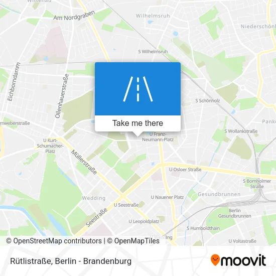 Карта Rütlistraße