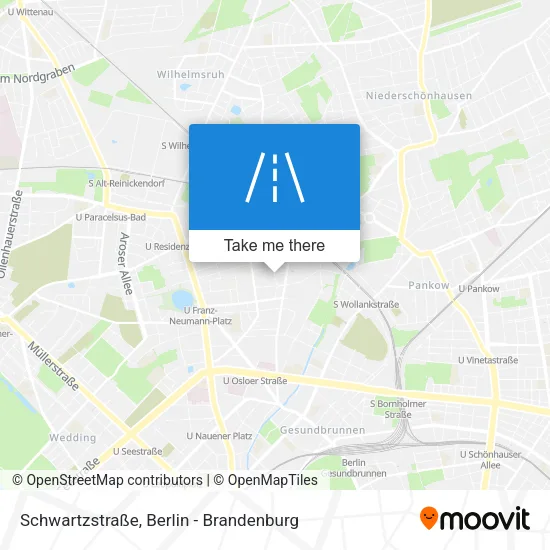 Карта Schwartzstraße