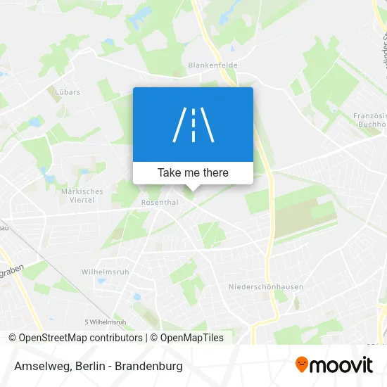 Карта Amselweg