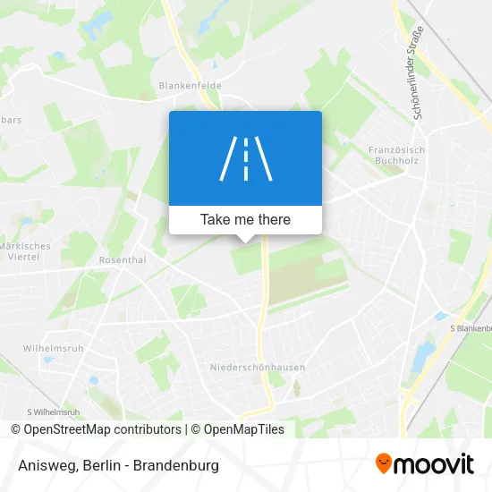 Карта Anisweg