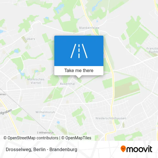 Drosselweg map