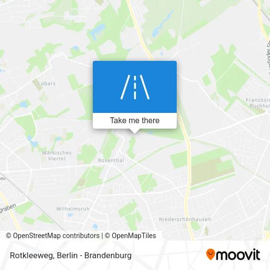 Карта Rotkleeweg