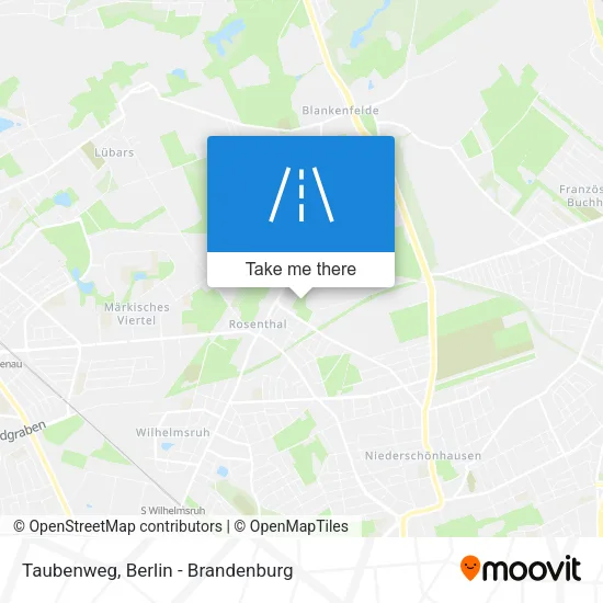 Карта Taubenweg