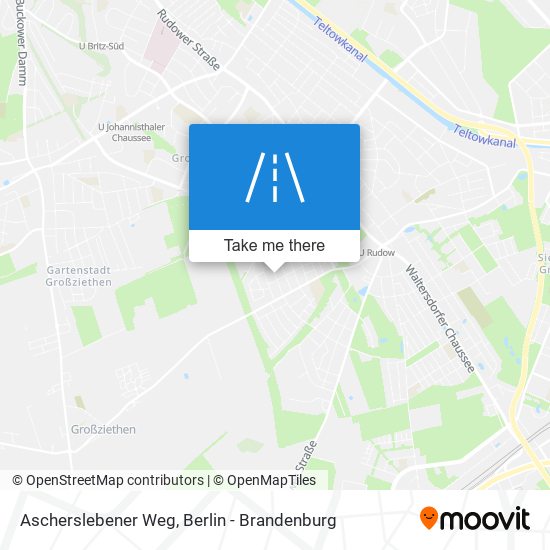 Ascherslebener Weg map