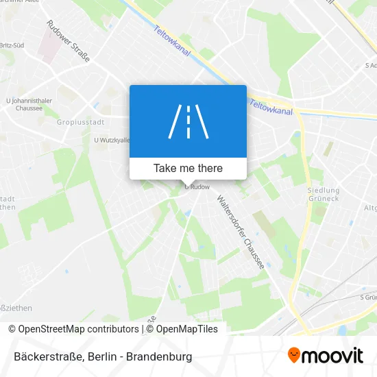 Карта Bäckerstraße