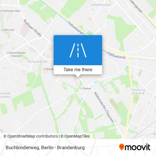 Buchbinderweg map
