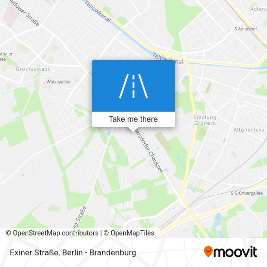 Exiner Straße map