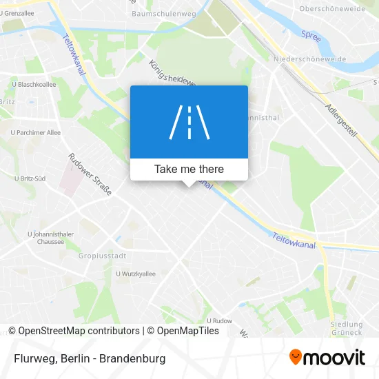 Карта Flurweg