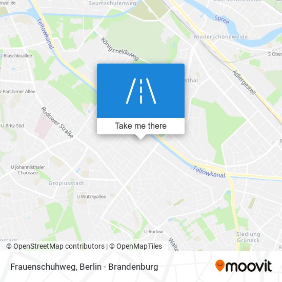 Frauenschuhweg map