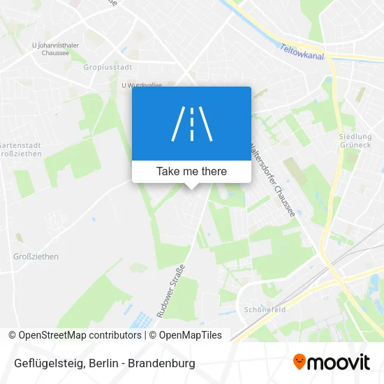 Карта Geflügelsteig