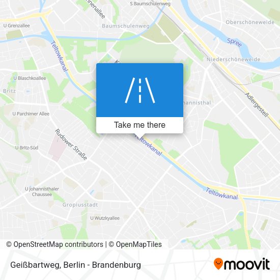 Geißbartweg map