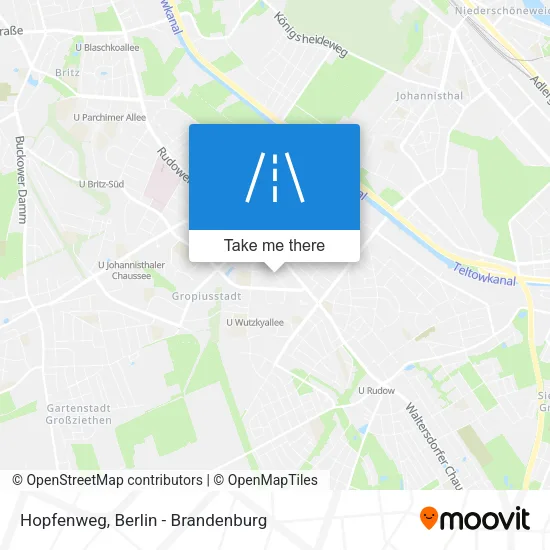 Карта Hopfenweg